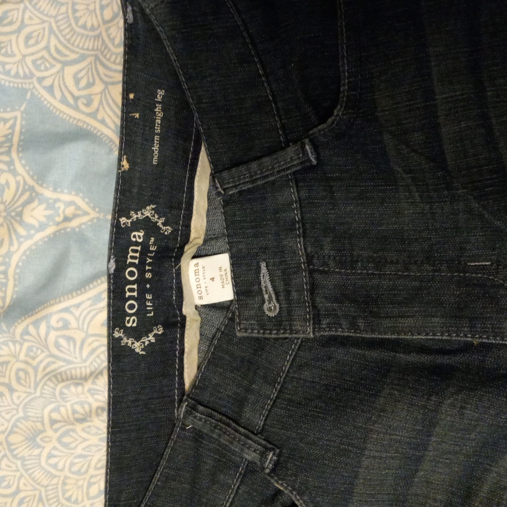 Sonoma straight leg jeans